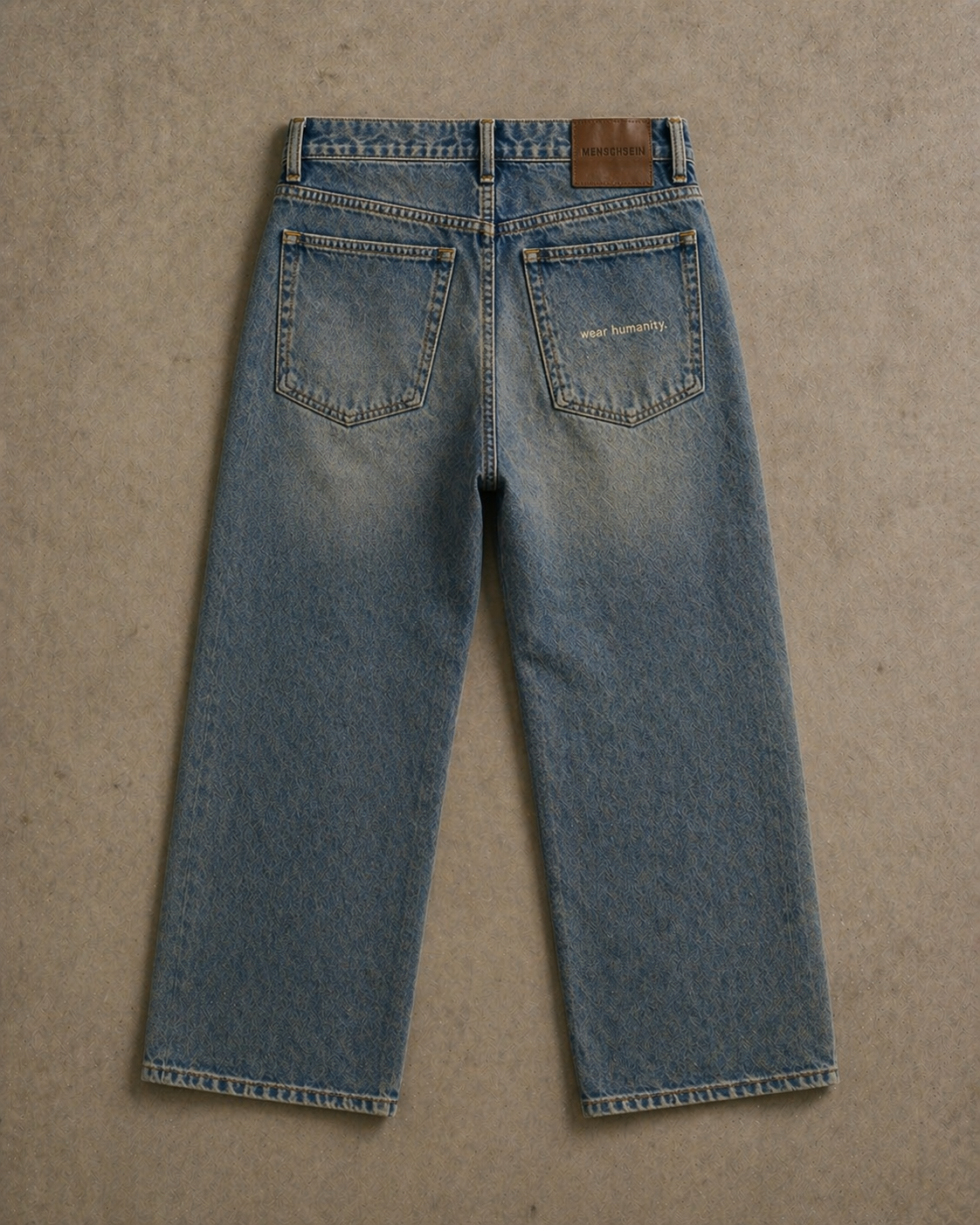 DENIM — RELAXED FIT — “WEAR HUMANITY”
