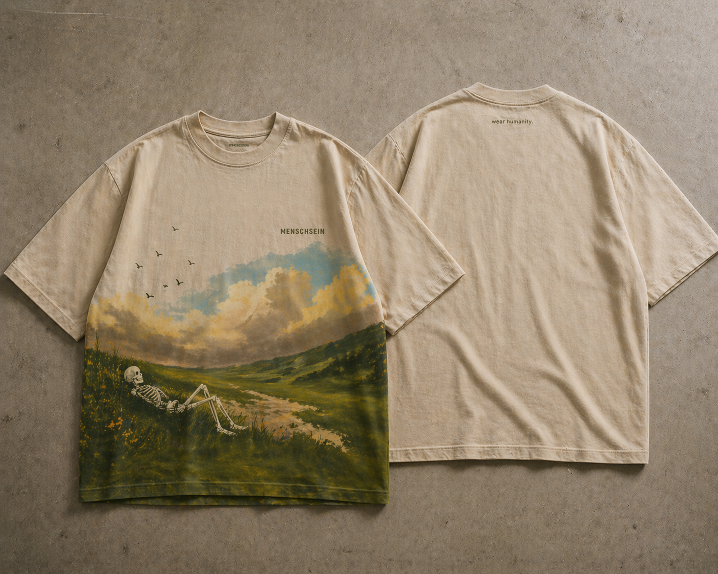 GRAPHIC TEE — “WEAR HUMANITY”