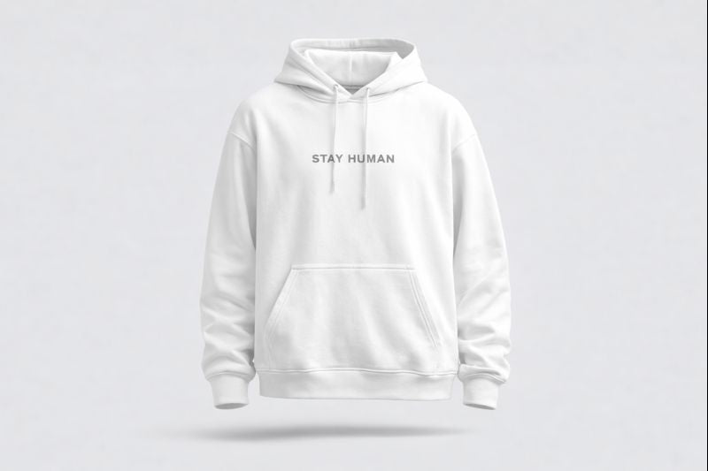 MENSCHSEIN — STAY HUMAN HOODIE DROP