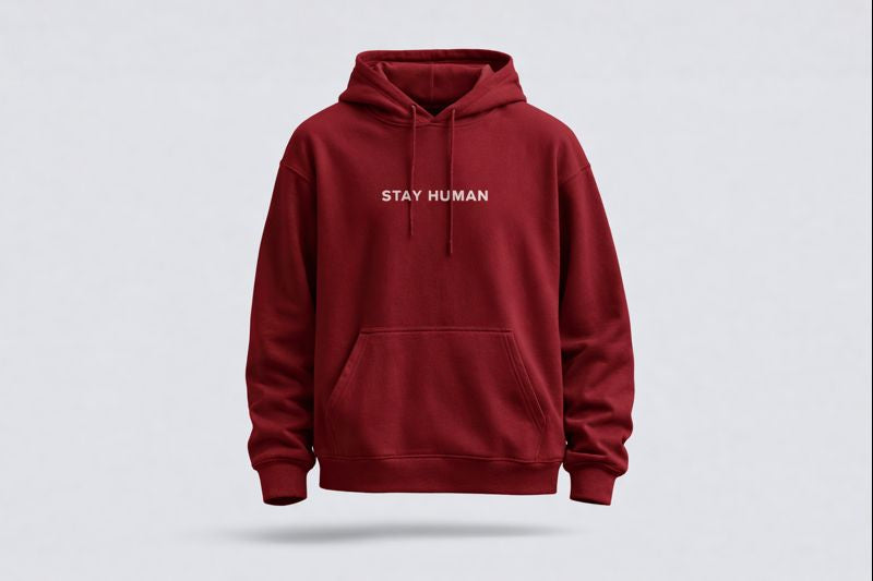 MENSCHSEIN — STAY HUMAN HOODIE DROP